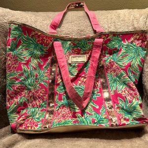 Lily Pulitzer beach bag
